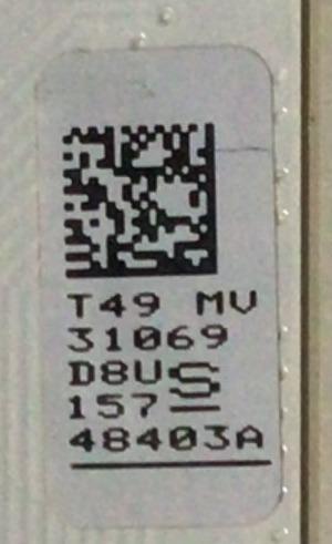 KIT DE LED'S PARA TV SAMSUNG CONSTA DE  ( 10 PZ ) / NUMERO DE PARTE BN96-48403A / LM41-00730A / 187403A / 19Y_Q900_82_LED_LD_PCB / PANEL CY-TR082JLLV1H / MODELOS LH82QPR8BGCXZA / QN82Q900RBFXZA / QN82Q900RBFXZX / QN82Q900RBPXPA - Imagen 2